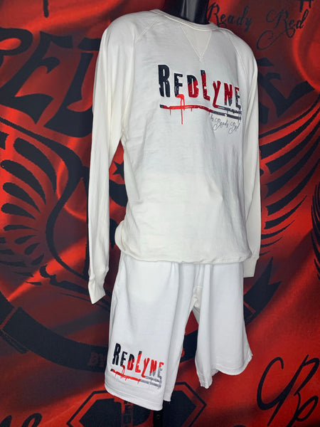 Red Lyne By Ready Red multi color long Sleeve Short Set | RedLynestore.