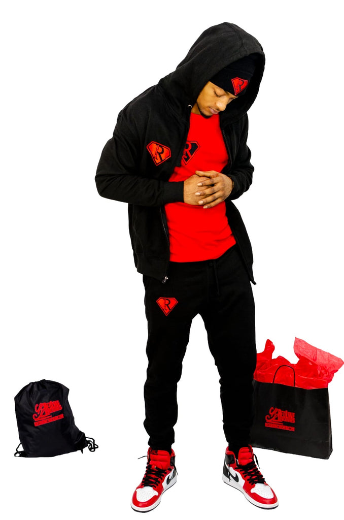 Red Lyne By Ready Red Diamond Jogger Suit | RedLynestore.